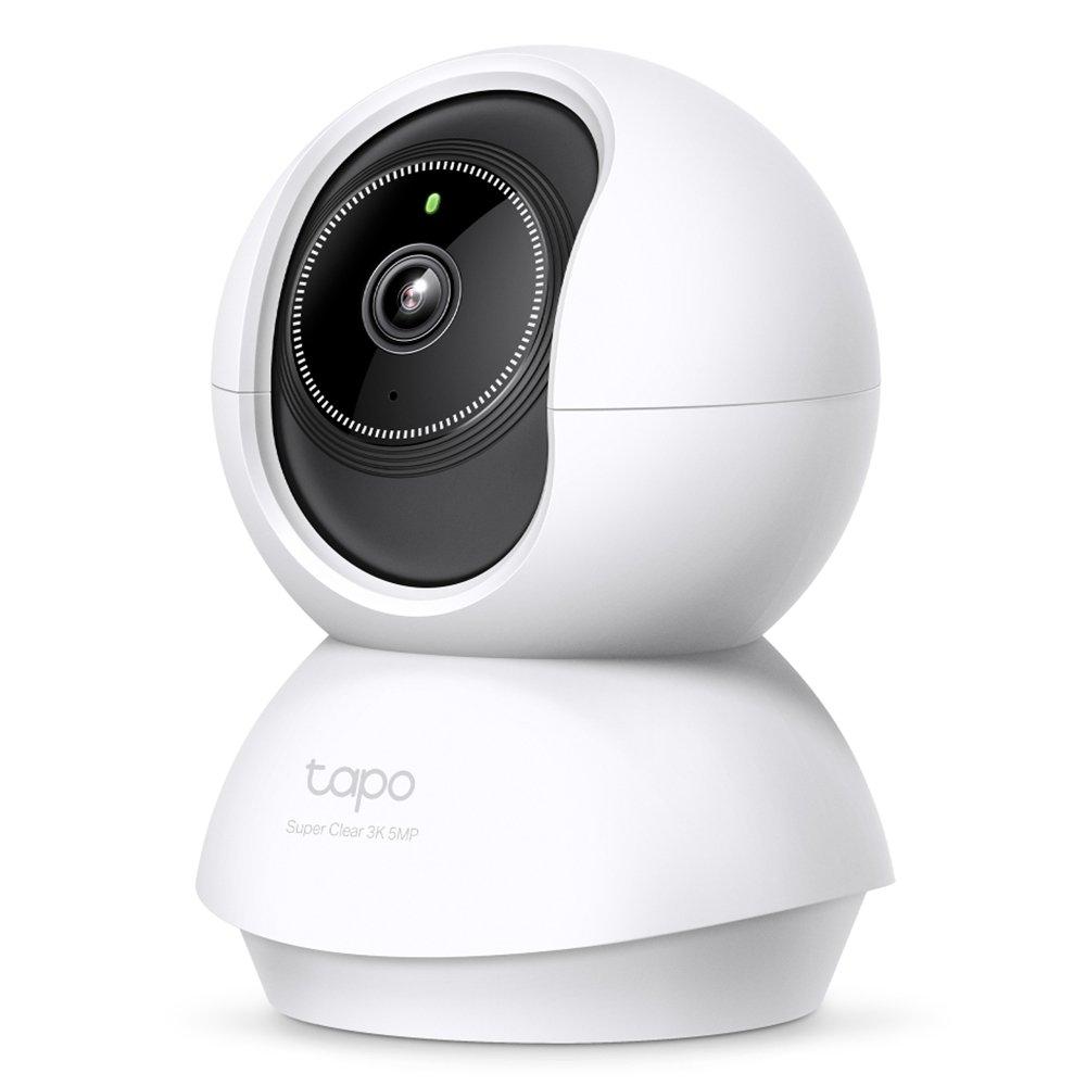TP Link Tapo C230 Pan/Tilt 3K AI Home Security Wi-Fi Camera - White