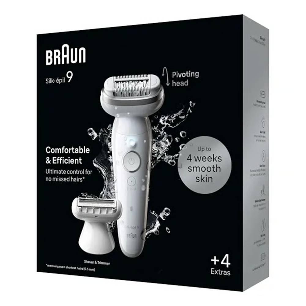 Braun Silk-épil 9 epilator Wet & Dry, SES9-041 - Silver