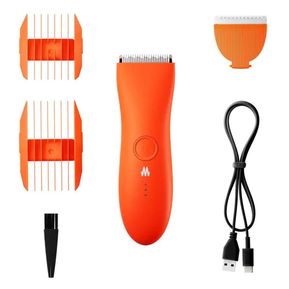 Meridian The Trimmer Premium Body & Face Trimmer, MEC102D – Orange