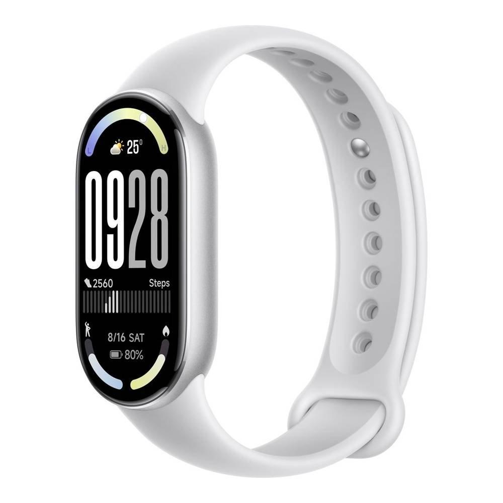 Xiaomi Smart Band 10 Smart Watch, 1.72 -inch AMOLED Display, BHR07PSGL– Silver