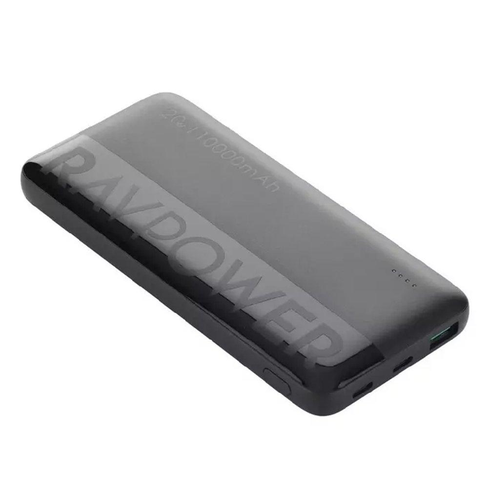 RAVPower Combo Power Bank, 10000mAh, RP-PC1085 - Black