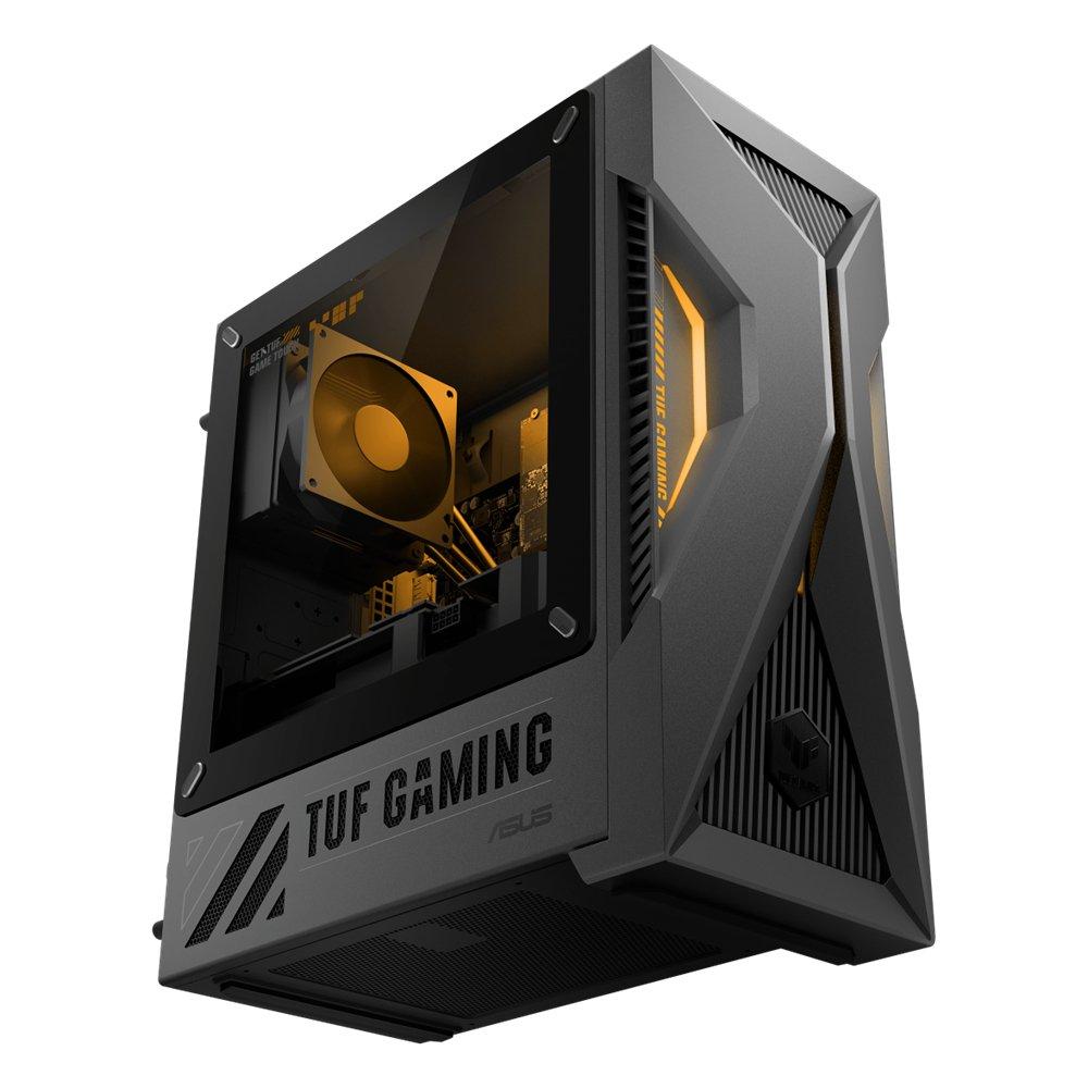 Asus Mini Gaming Tower, Intel Core i5, 16GB RAM, 512GB SSD, NVIDIA GeForce RTX 3050, Windows 11 Home, T500MV-13420H421W – Grey