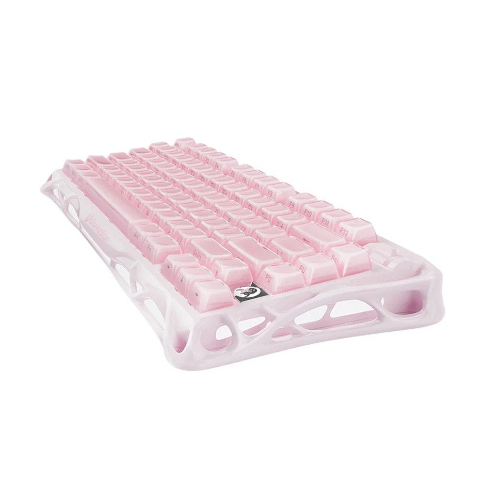 GravaStar Mercury K1 75% Wireless Mechanical Gaming Keyboard Special Edition - Sakura Pink