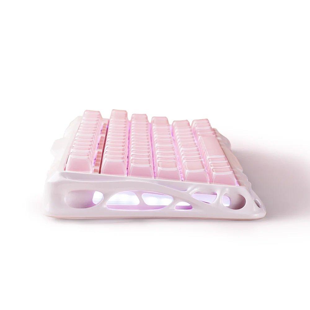 GravaStar Mercury K1 75% Wireless Mechanical Gaming Keyboard Special Edition - Sakura Pink