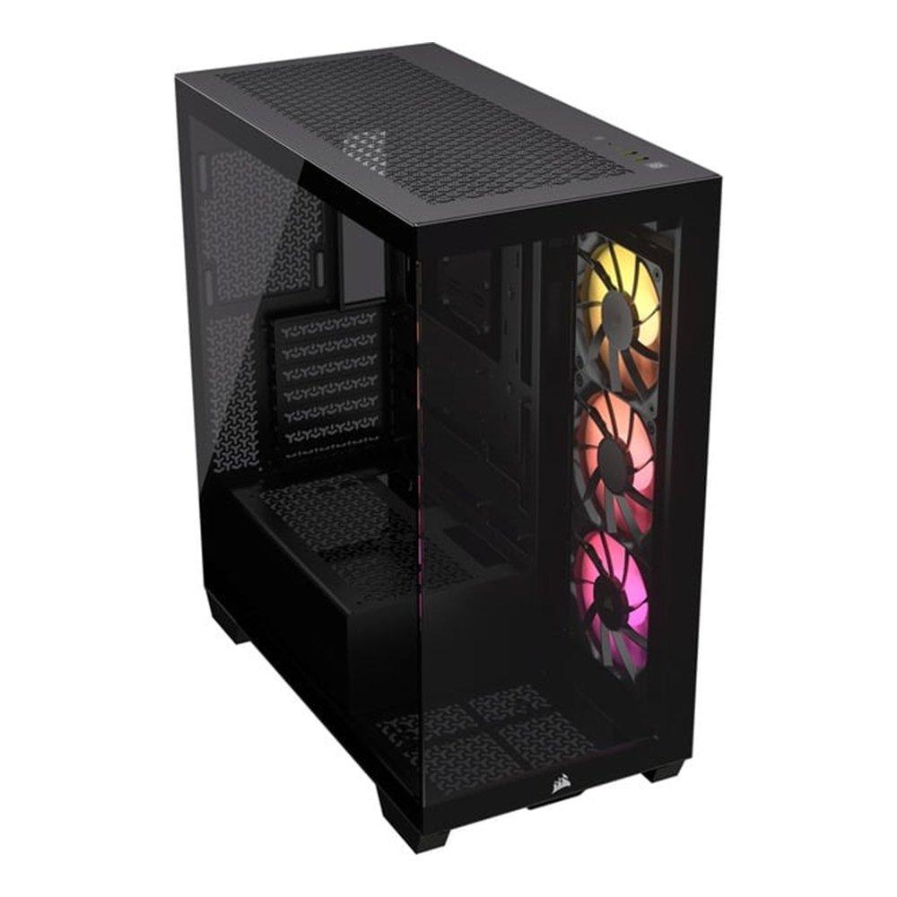 Corsair Gaming Tower, Intel Core i7, 32GB RAM, 1TB SSD, GeForce RTX 5060Ti, Windows 11 Pro, S29601 – Black