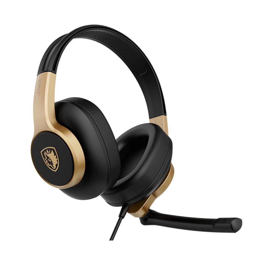 Headphones Sades Upower Wired Sa 703 Gold