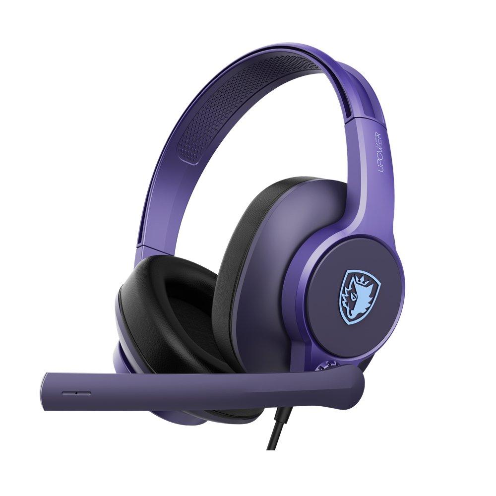 Sades Upower Wired Gaming Headset, SA-703 - Purple 