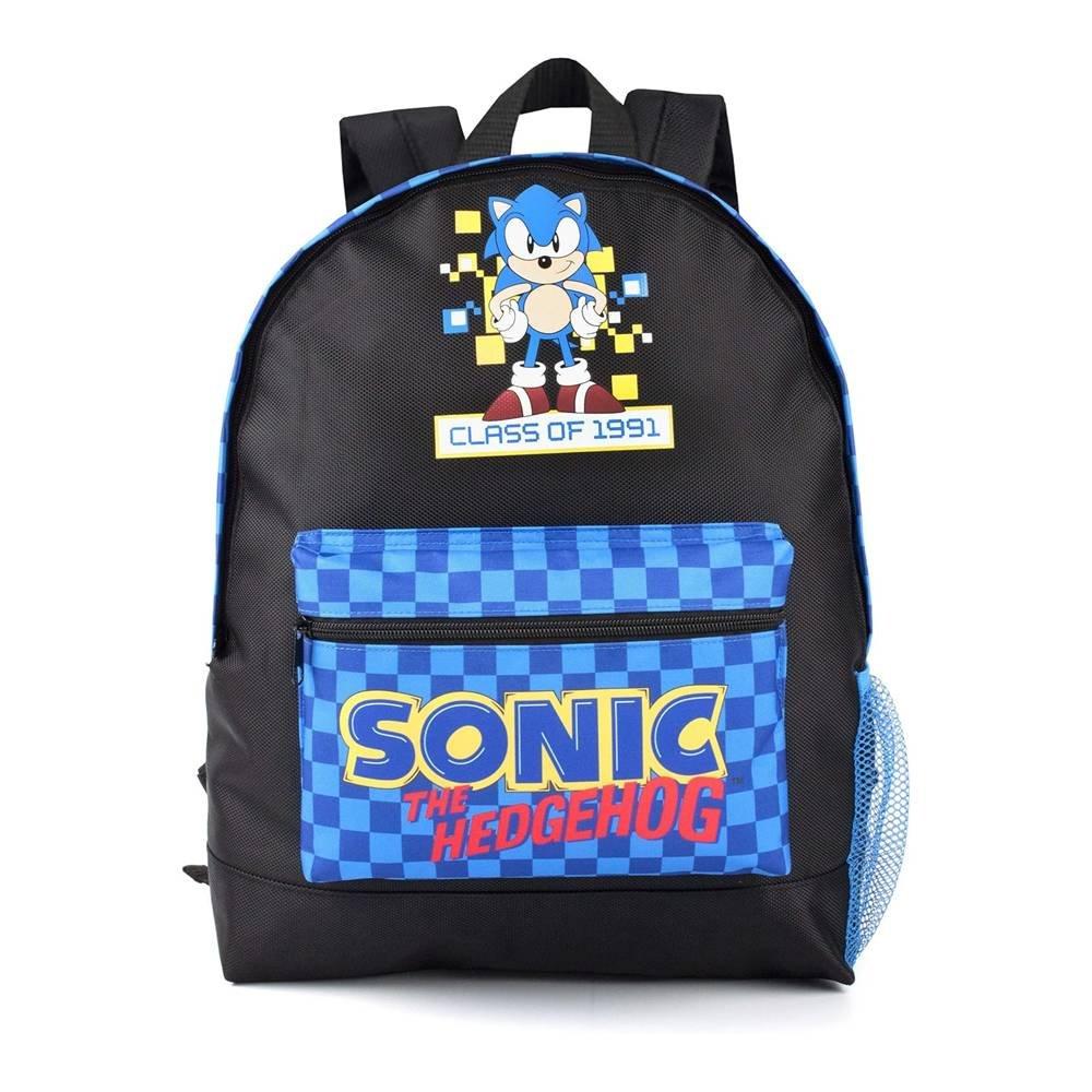 Vanilla Underground Sonic The Hedgehog Game Print Backpack, A53782 - black/Blue