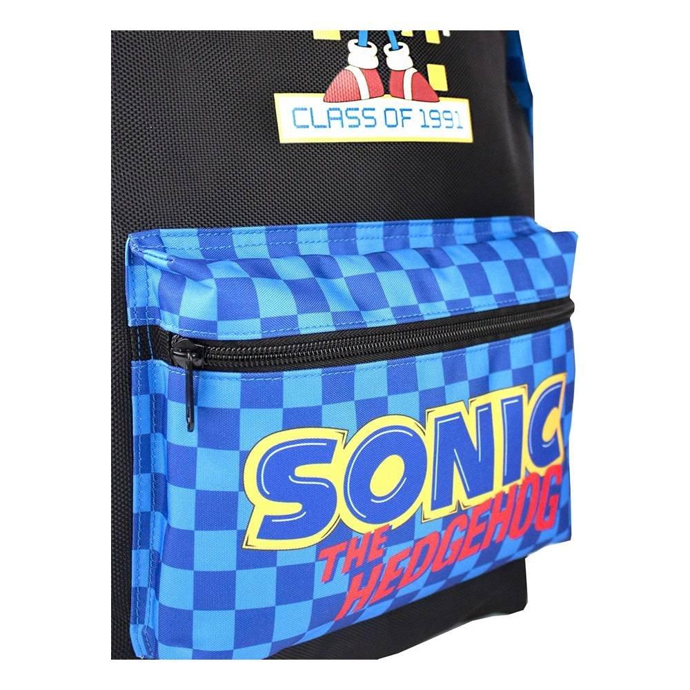 Vanilla Underground Sonic The Hedgehog Game Print Backpack, A53782 - black/Blue