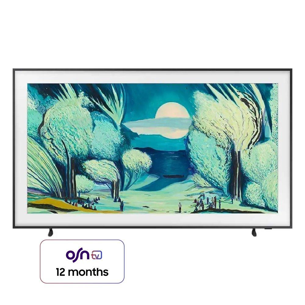 Samsung The Frame 55" QLED 4K Smart TV, QA55LS03FAUXZN – Black