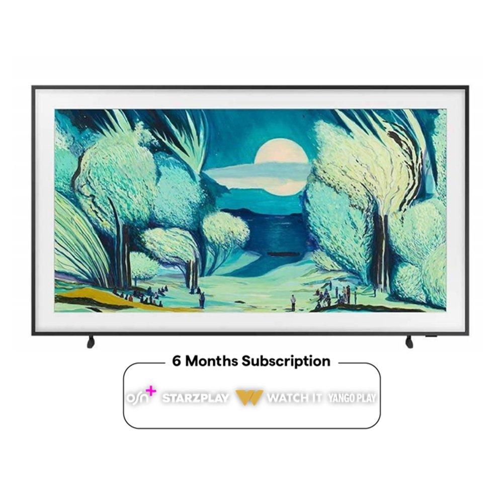 Samsung 65" Class The Frame QLED 4K Smart TV, QA65LS03FAUXZN - Black 