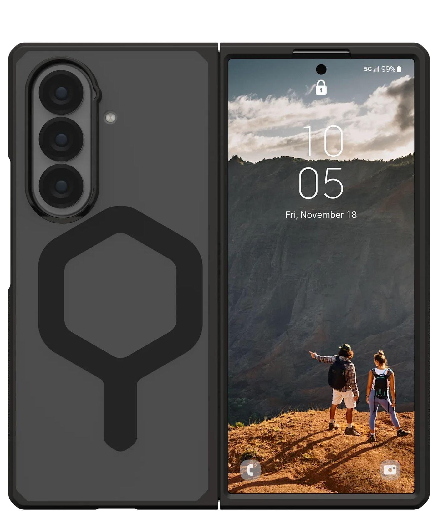 UAG Mouve Galaxy Z Fold7 Case - Ash