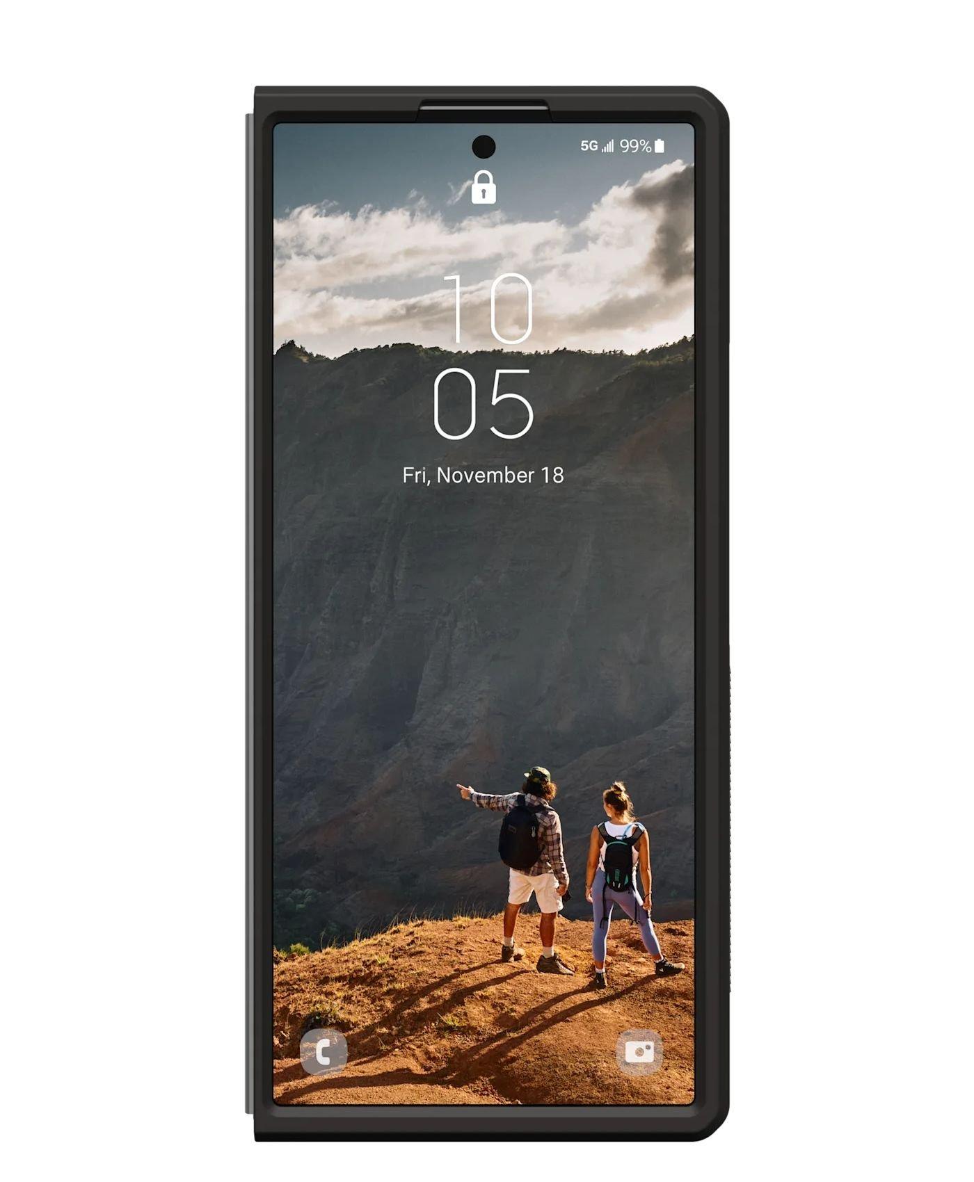 UAG Mouve Galaxy Z Fold7 Case - Ash