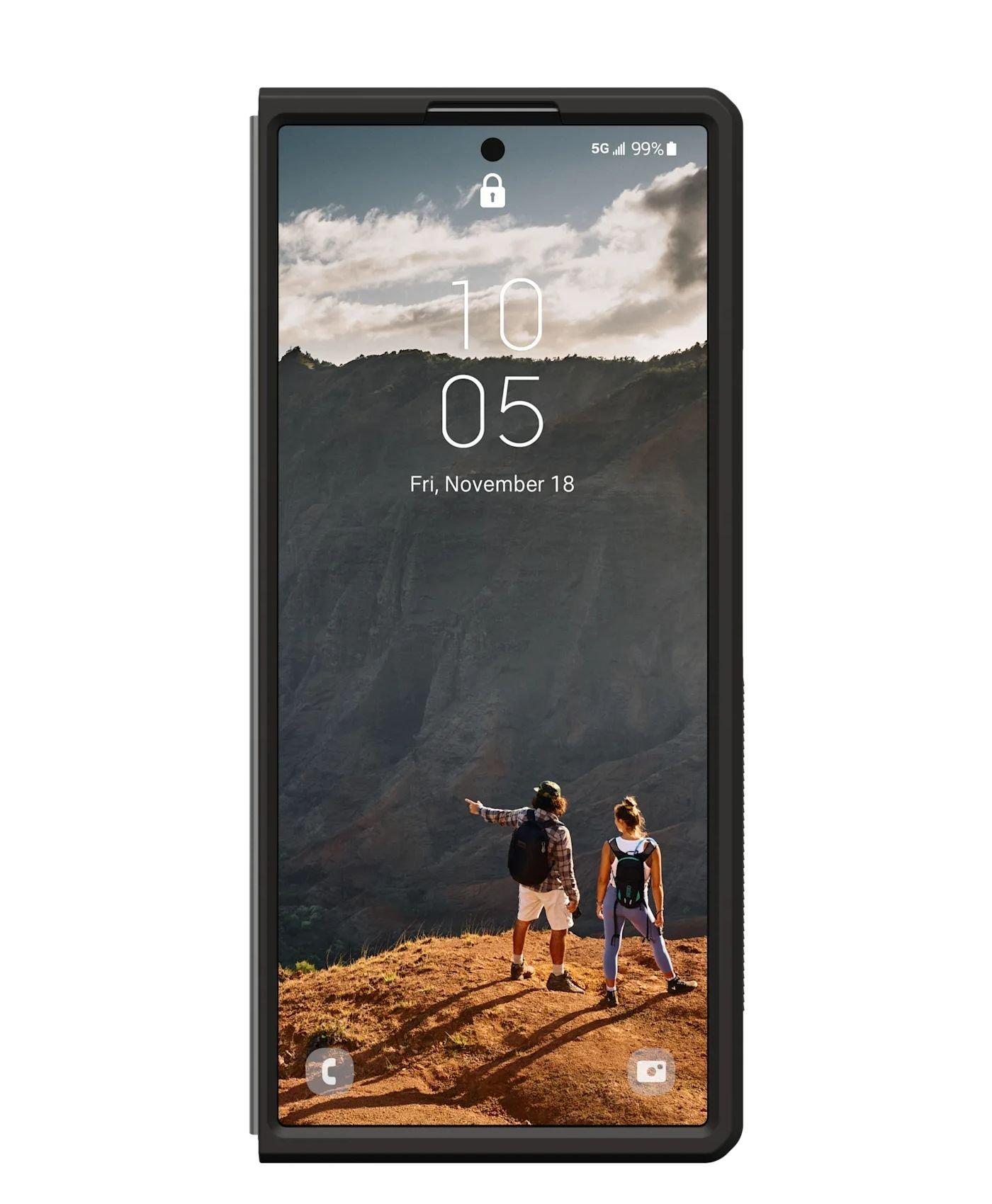 UAG Mouve Galaxy Z Fold7 Case - Ice