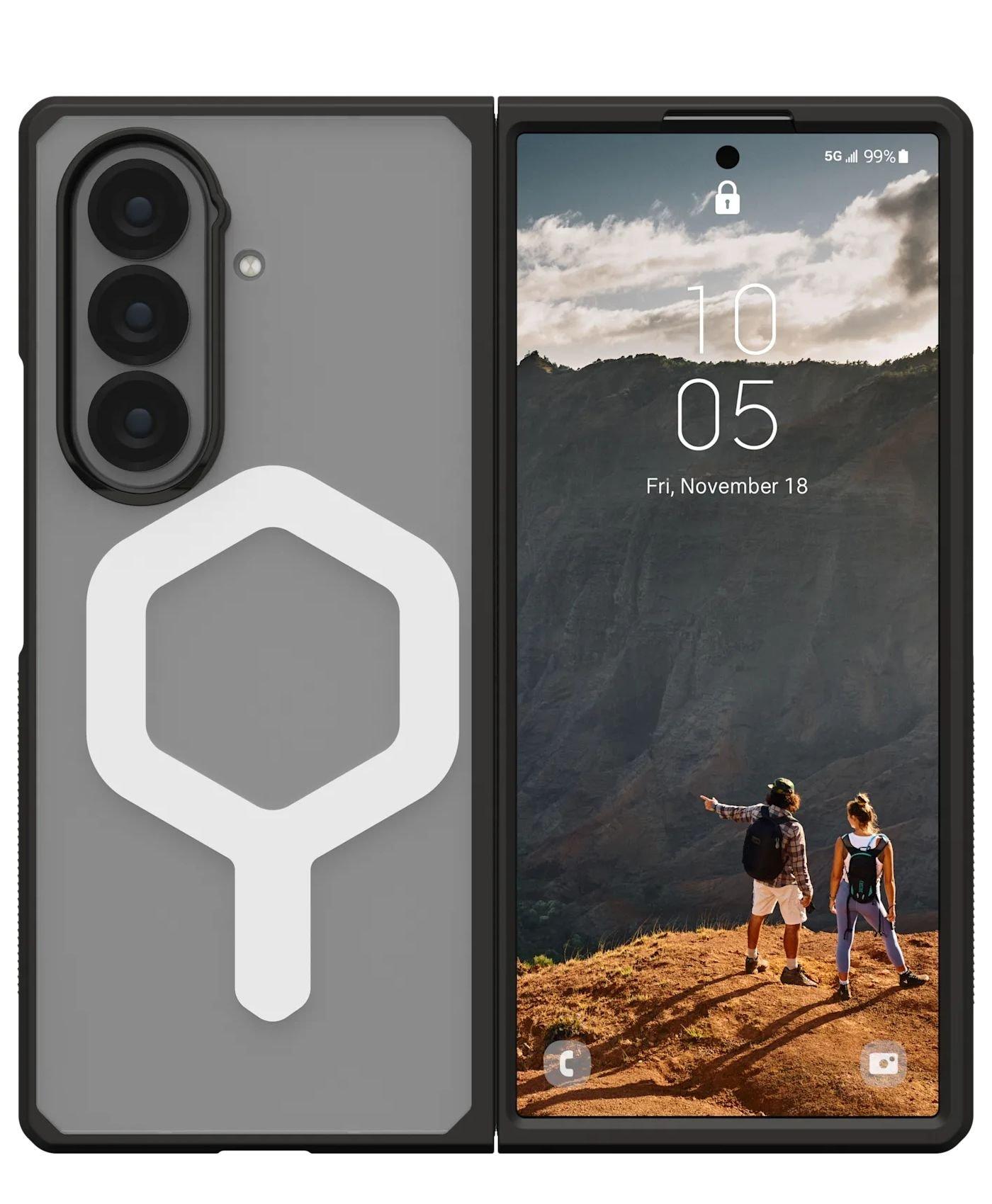 UAG Mouve Galaxy Z Fold7 Case - Ice