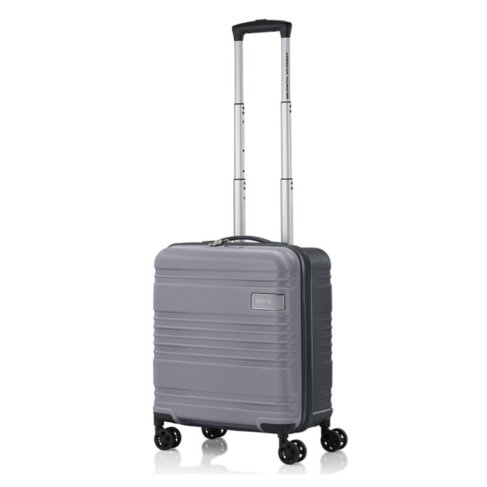 American Tourister Skylette 50cm Hard Luggage, QV4X69006 – Black/Grey
