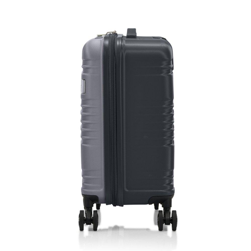 American Tourister Skylette 50cm Hard Luggage, QV4X69006 – Black/Grey