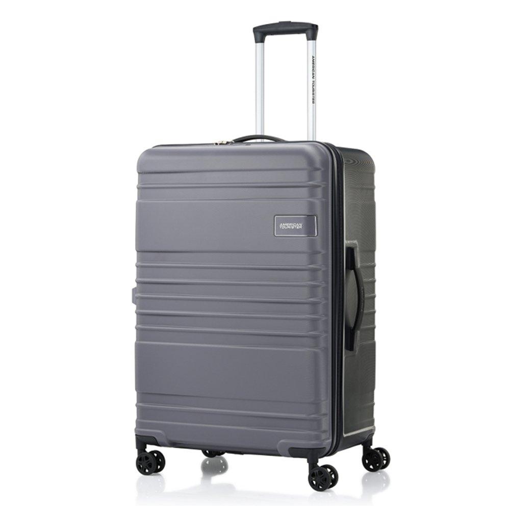 American Tourister Skylette 81cm Hard Luggage, QV4X69010 – Black/Grey