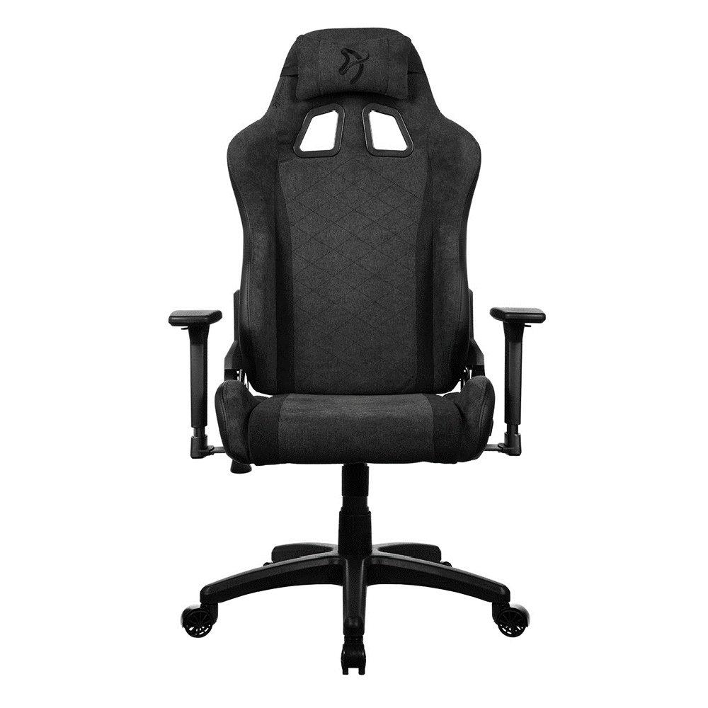 Arozzi Avanti Soft Fabric Gaming Chair, AVANTI-SFB-DG - Dark Grey