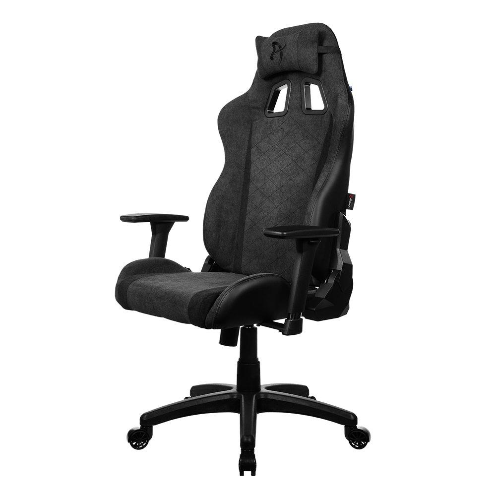Arozzi Avanti Soft Fabric Gaming Chair, AVANTI-SFB-DG - Dark Grey