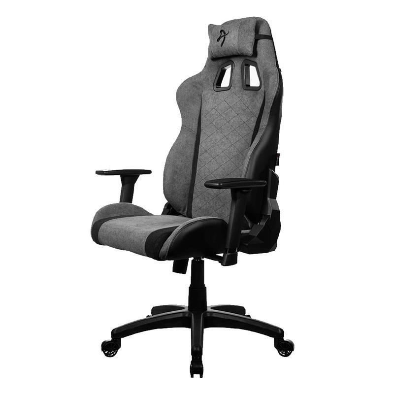 Arozzi Avanti Soft Fabric Gaming Chair, AVANTI-SFB-ASH - Ash