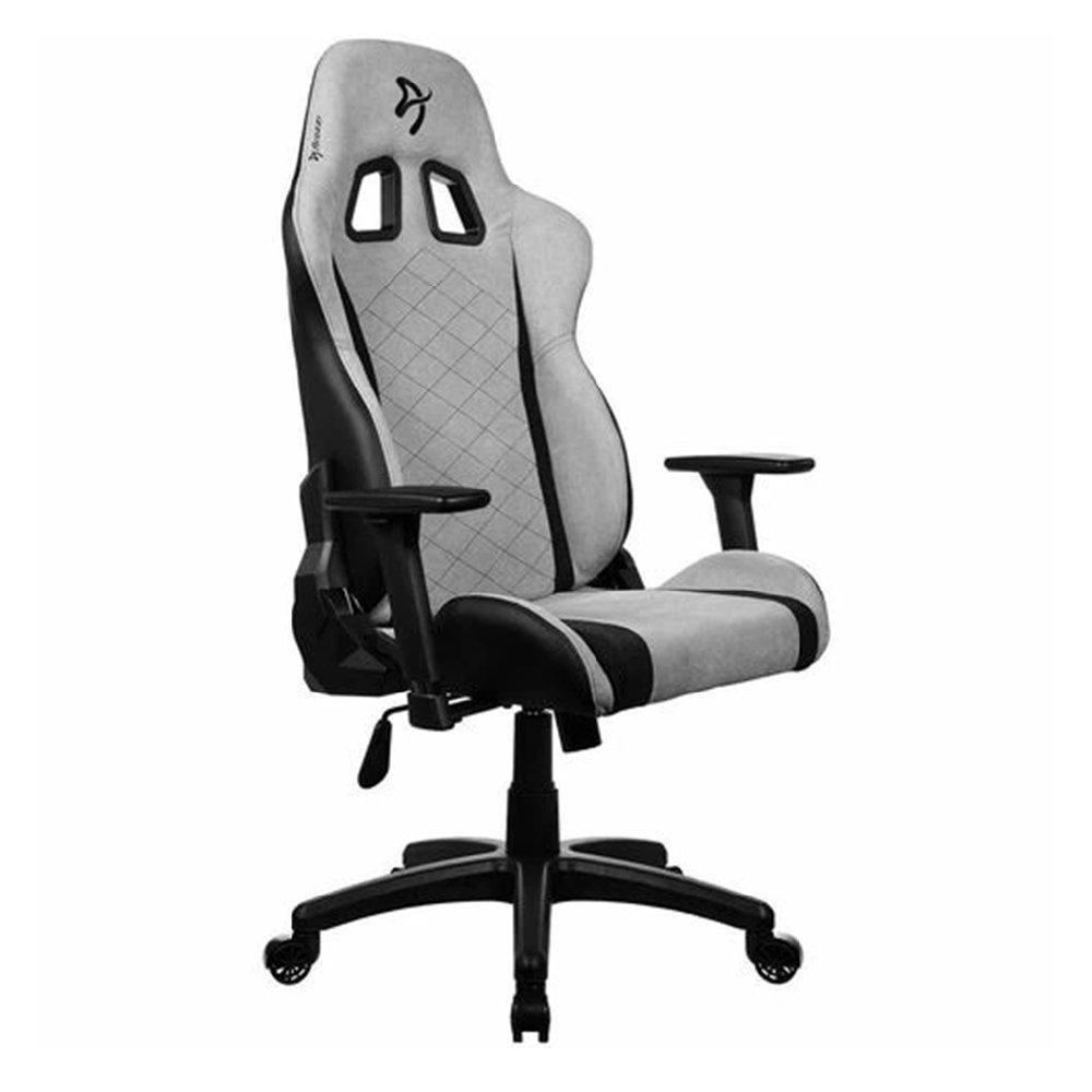 Arozzi Avanti Soft Fabric Gaming Chair, AVANTI-SFB-LG – Light Gray