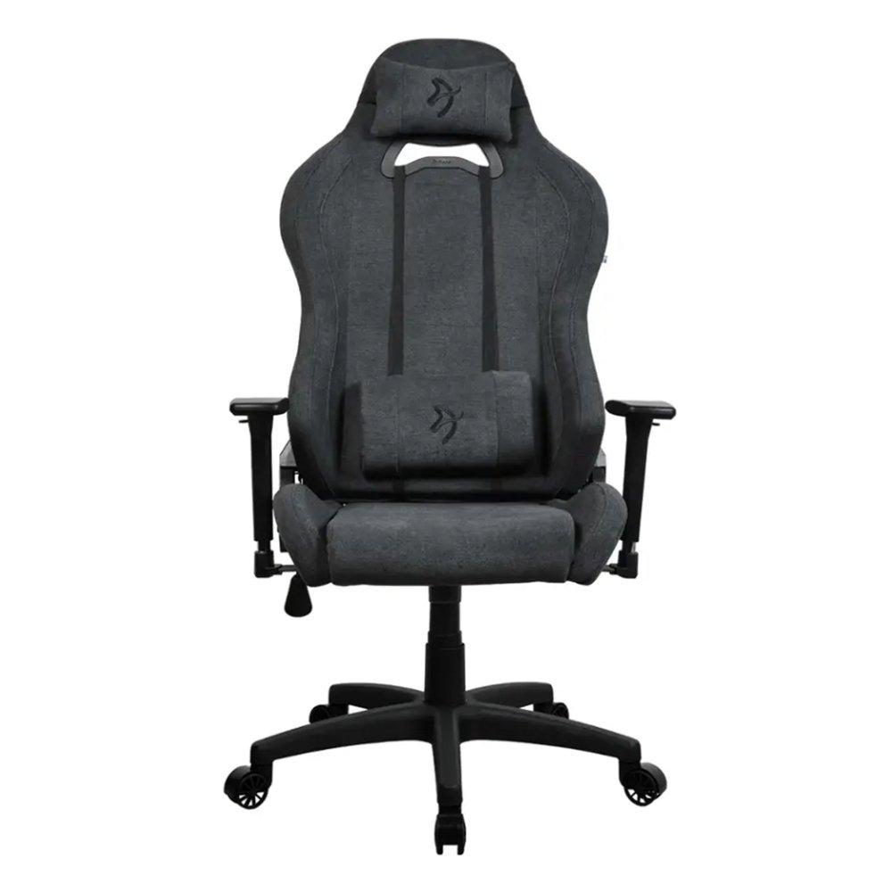 Arozzi Torretta Soft Fabric Gaming Chair, TORRETTA-SFB-DG2 - Dark Grey