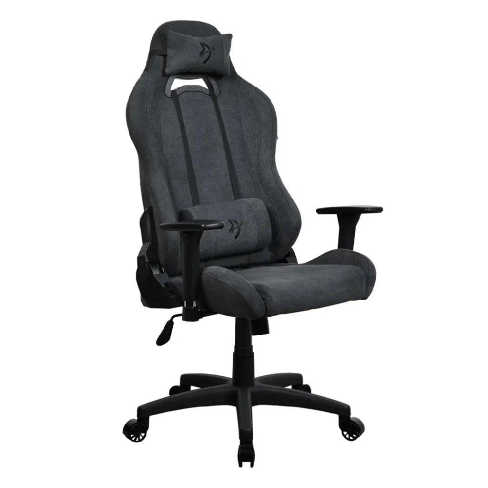 Arozzi Torretta Soft Fabric Gaming Chair, TORRETTA-SFB-DG2 - Dark Grey