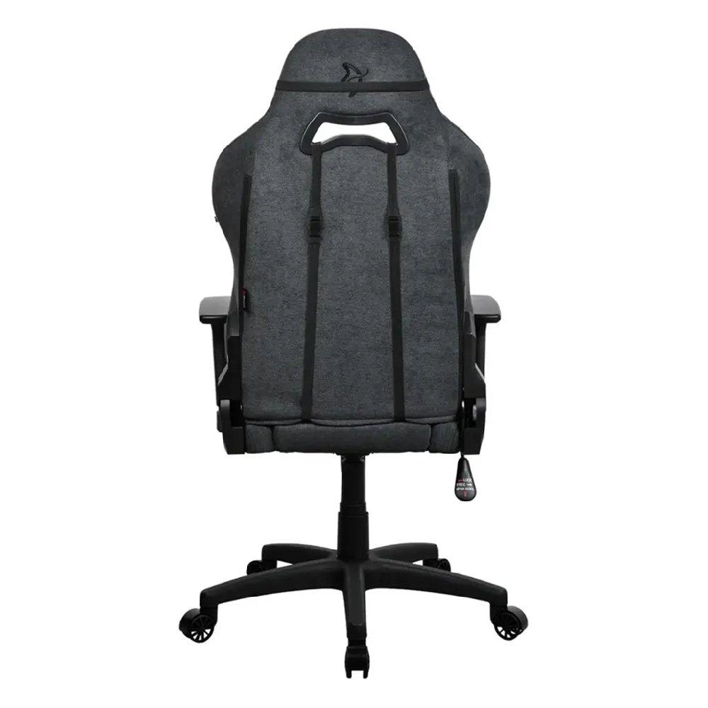 Arozzi Torretta Soft Fabric Gaming Chair, TORRETTA-SFB-DG2 - Dark Grey