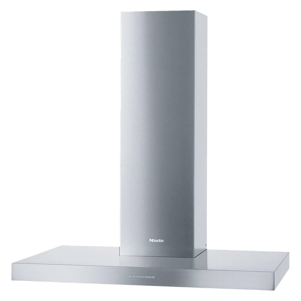 Miele Cooker Chimney Wall Hood, 90cm, PUR 98 W  - Silver