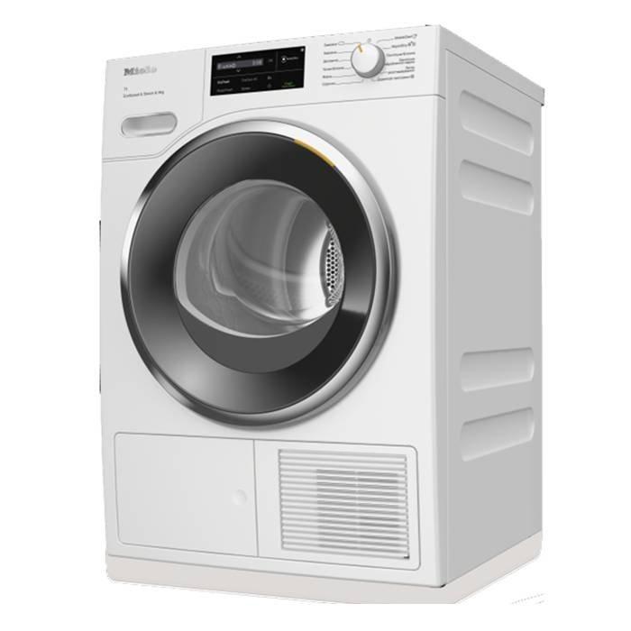 Miele Front Load Heat Pump Tumble Dryer, Wifi - Miele@home, 9KG, TWL 780 – White