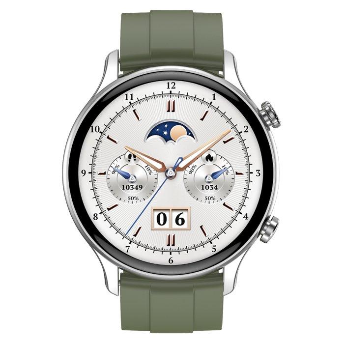 G-Tab GTR3 Smartwatch, 1.43-inch Screen - Silver