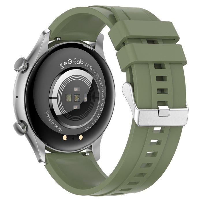 G-Tab GTR3 Smartwatch, 1.43-inch Screen - Silver