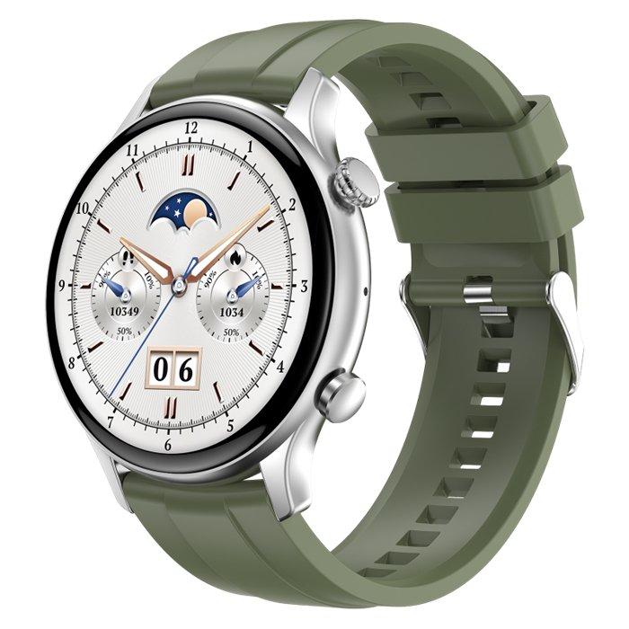 G-Tab GTR3 Smartwatch, 1.43-inch Screen - Silver