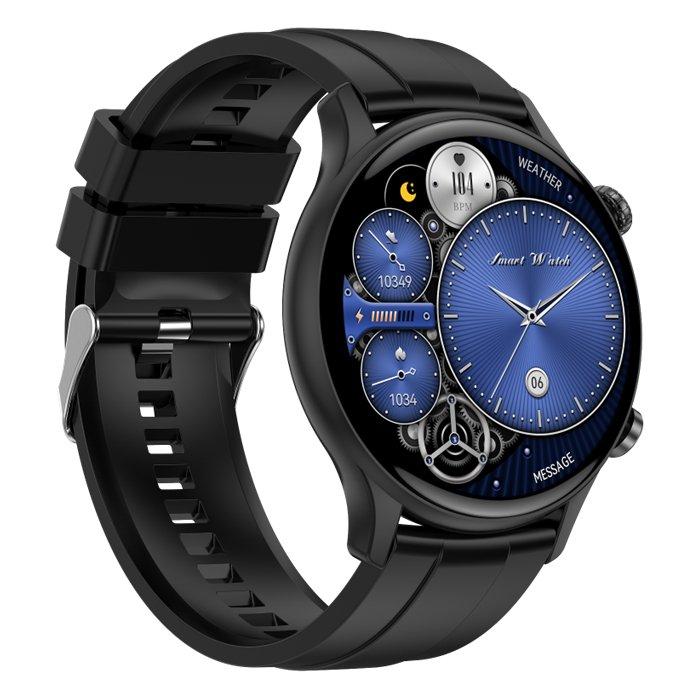 G-Tab GTR3 Smartwatch, 1.43-inch Screen - Black