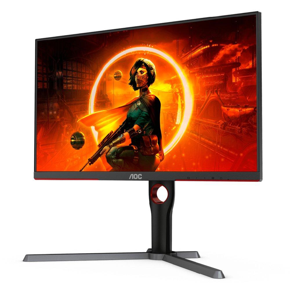 AOC 27 Inch Flat IPS UHD 160Hz IPS Gaming Monitor, U27G3X/89-Black