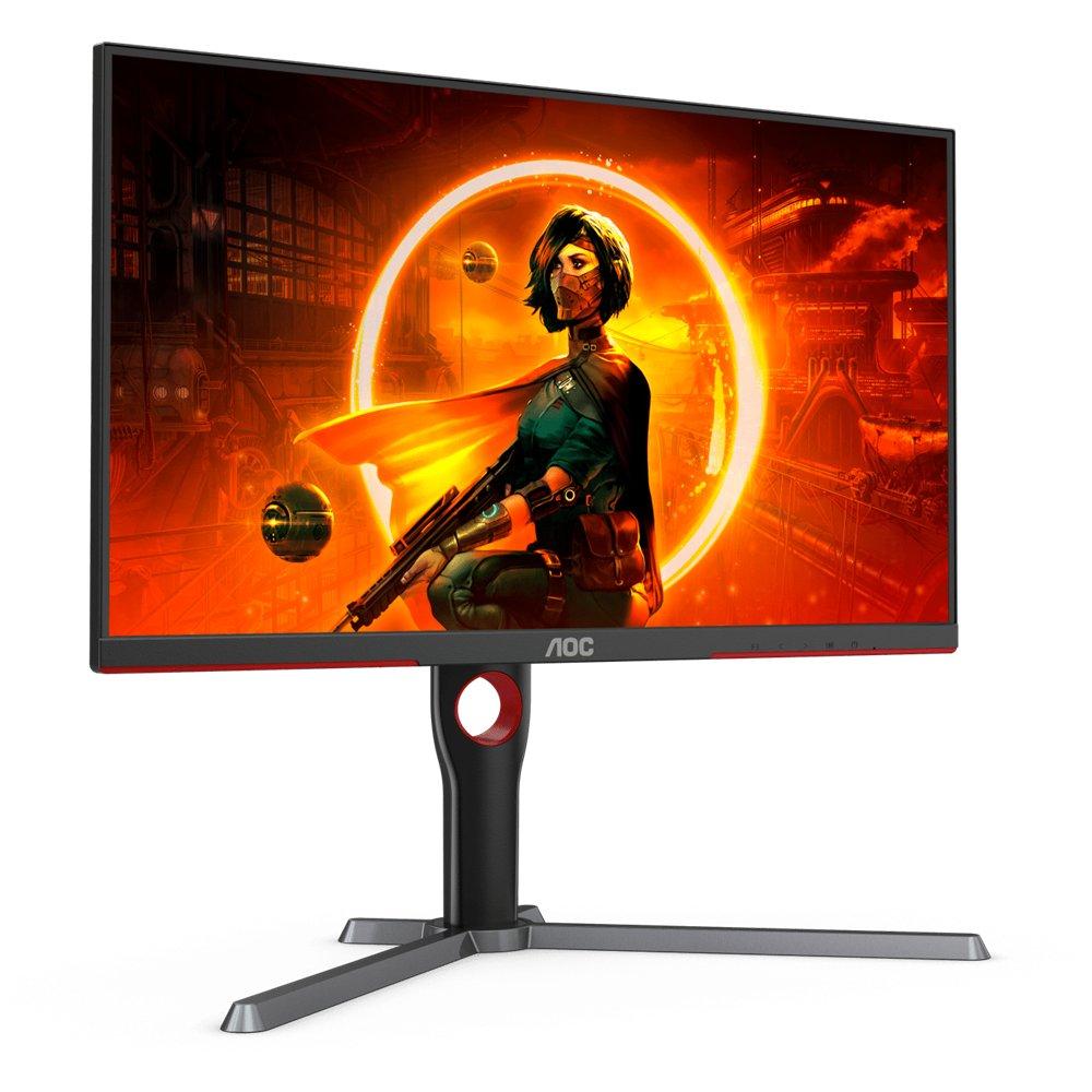 AOC 27 Inch Flat IPS UHD 160Hz IPS Gaming Monitor, U27G3X/89-Black