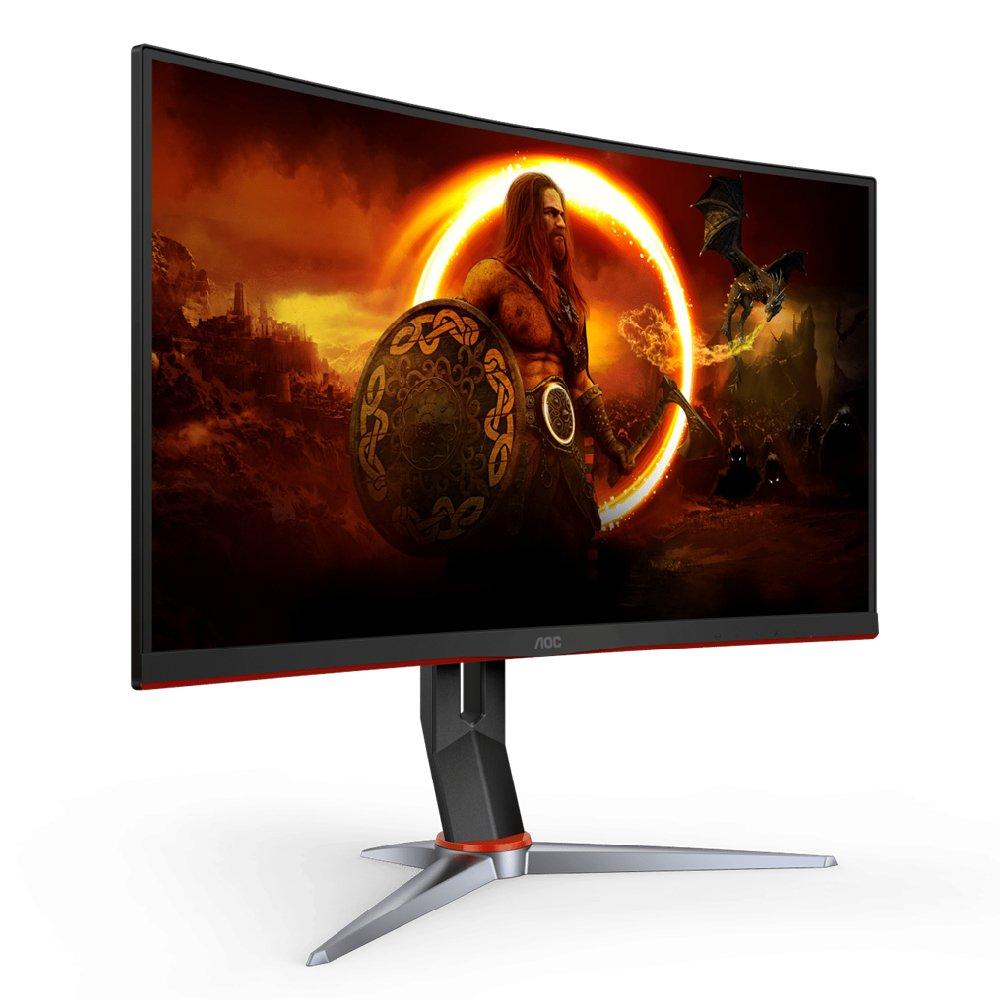AOC 27" FHD 250Hz Curved Gaming Monitor, C27G2Z2/89 - Black
