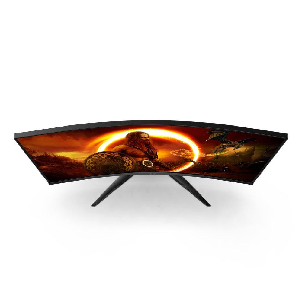 AOC 32" FHD 250Hz VA Curved Gaming Monitor, C32G2ZE2/89 - Black