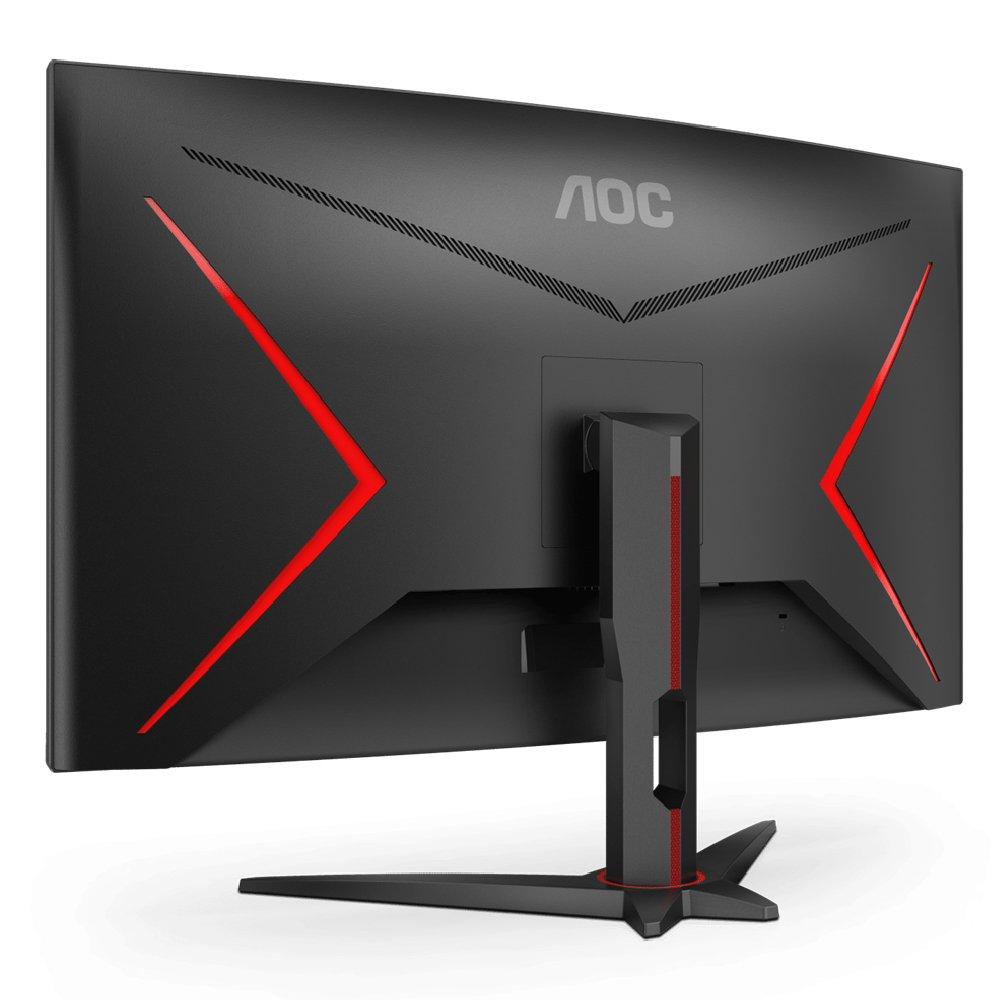 AOC 32" FHD 250Hz VA Curved Gaming Monitor, C32G2ZE2/89 - Black