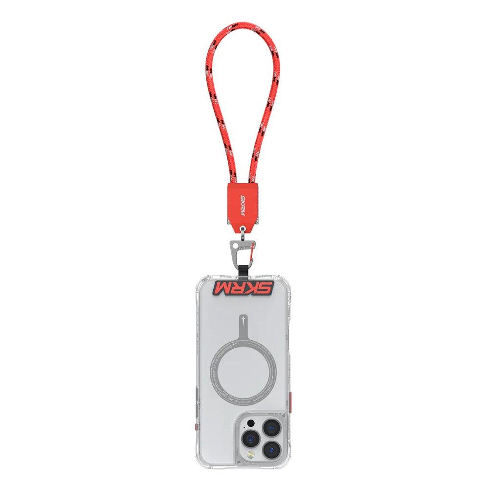 Skinarma Dyno VE 2 in 1 Hand Strap And Charging Cable C to C Red