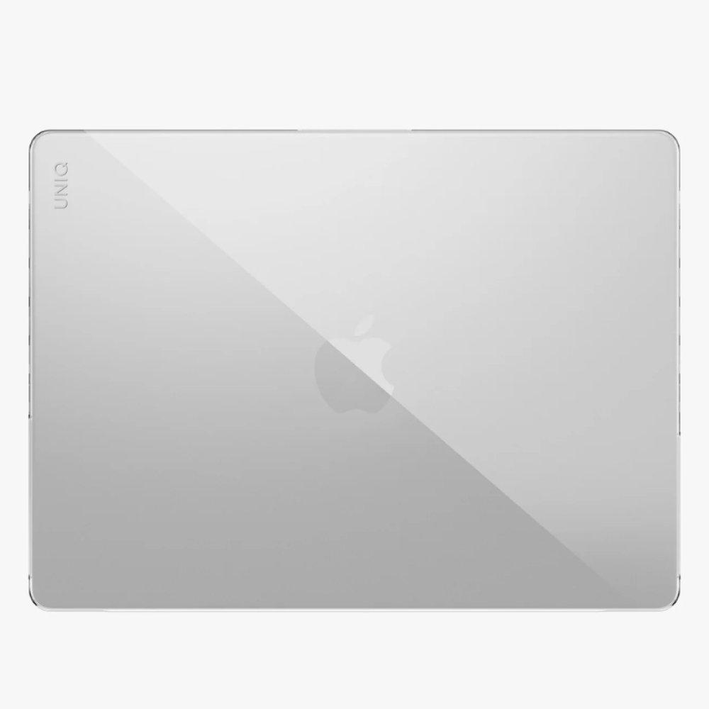 حماية غطاء يونيك فيرو لجهاز ماك بوك برو مقاس 14 بوصة ام1 - ام4 شفاف