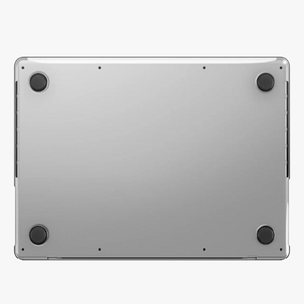 حماية غطاء يونيك فيرو لجهاز ماك بوك برو مقاس 14 بوصة ام1 - ام4 شفاف