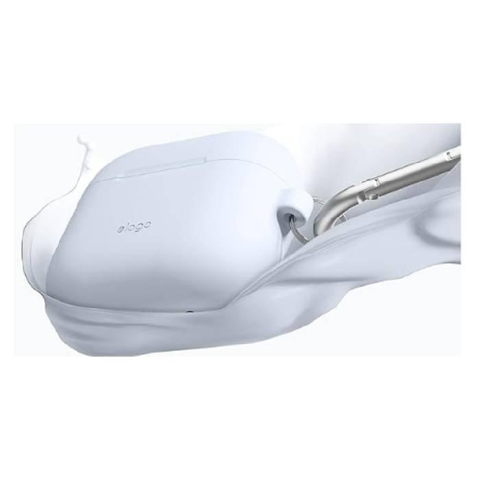 Elago Silicone Hang Case for AirPods 4, EAP4SC-HANG-SPK – Sand Pink