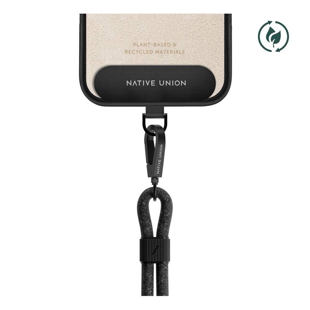 Native Union City Grip Wrist Sling, SLING-WRI-BLK-RP2 - Black