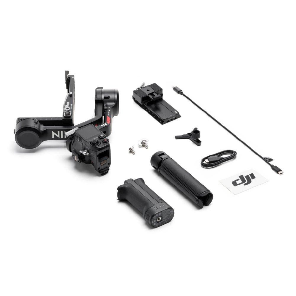 مثبت كاميرا ار اس 4 برو جيمبال كومبو من دي جي اي، DJI-RS400P-C1 - أسود