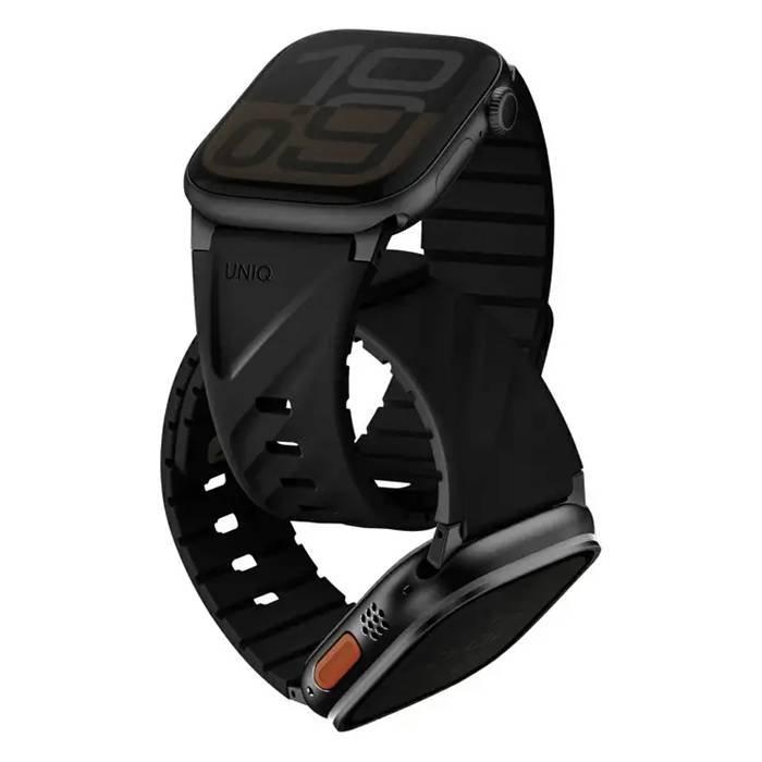 Uniq Fluo Apple Watch Strap, 40/49mm – Black
