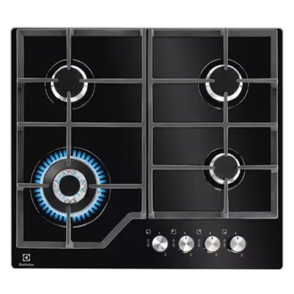 ELECTROLUX Built-In Gas Hob, 60CM, KGG6436K - Black