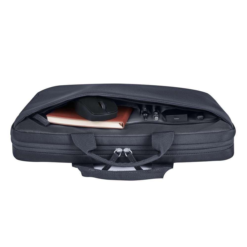 Bundle HP 14-inch Laptop Briefcase Grey + 150 Wireless Mouse Black