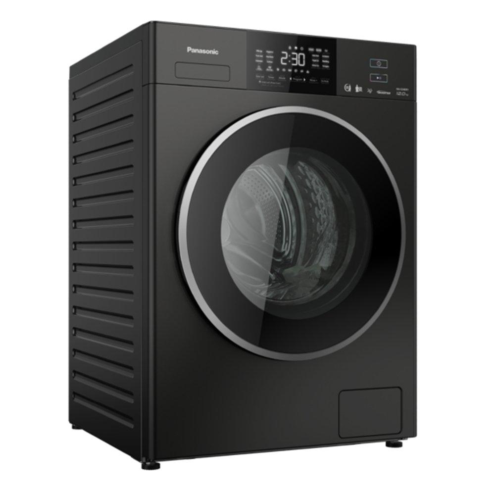 Panasonic Front Load Washer/Dryer, 12kg Washing Capacity, 8kg Drying Capacity, NA-S24ER1BKW - Black